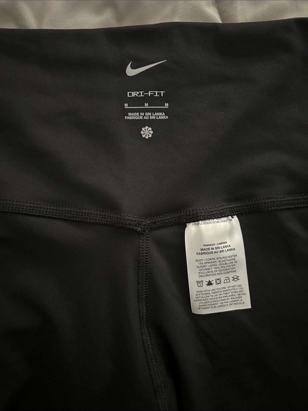 Nike Black Dri-FIT Workout Leggings